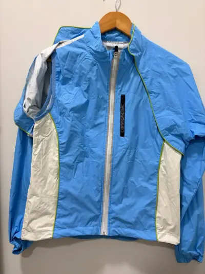 Chaqueta cortaviento azul Cannondale para ciclismo - miniatura 1