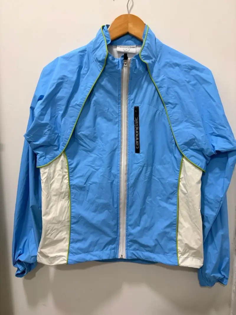 Chaqueta cortaviento azul Cannondale para ciclismo - 2