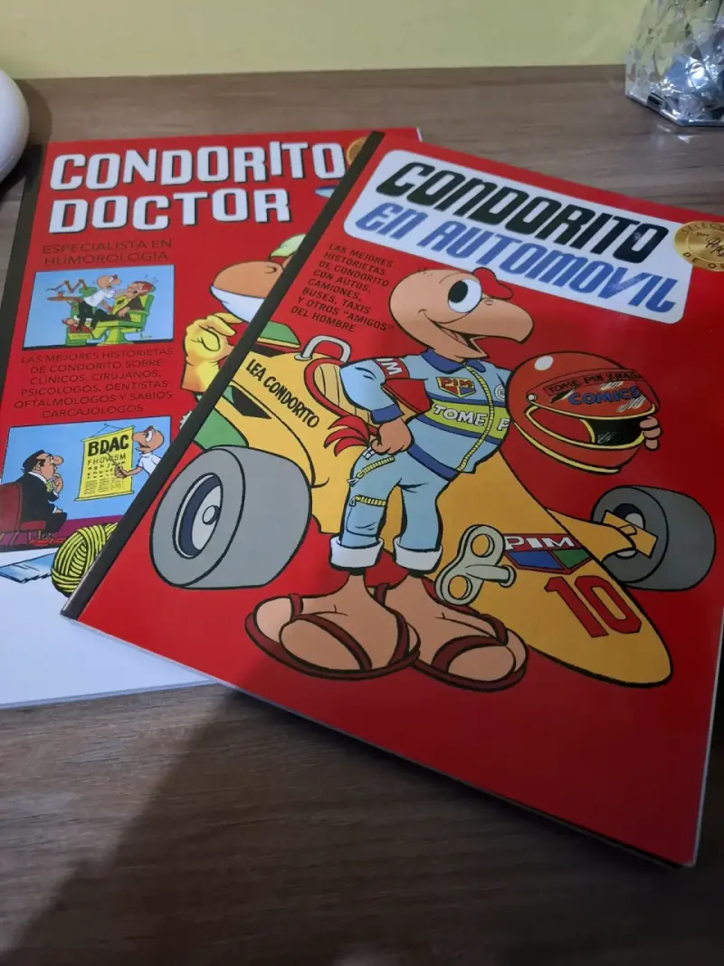 Comics/revistas de condorito leyenda chilena - 1
