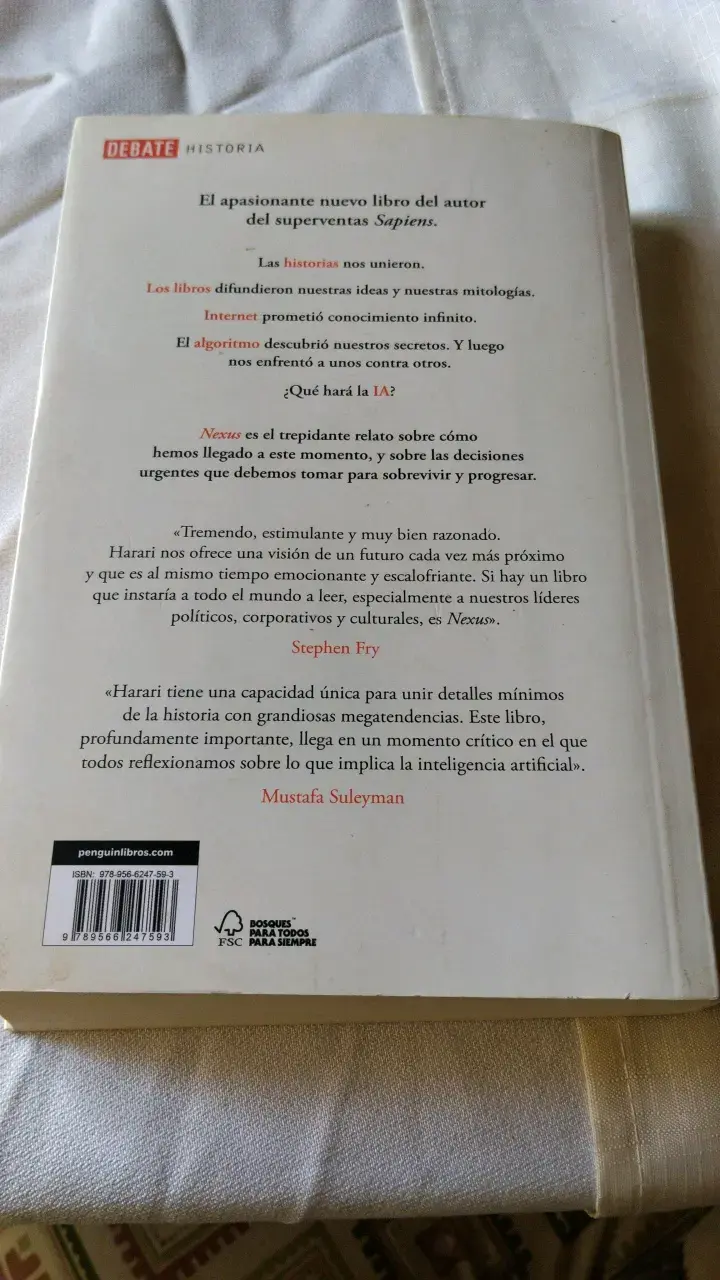Libro Nexus de Yuval Noah Harari - 6