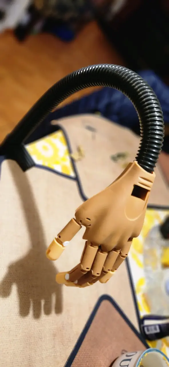 Mano robótica articulada para prácticas - 3