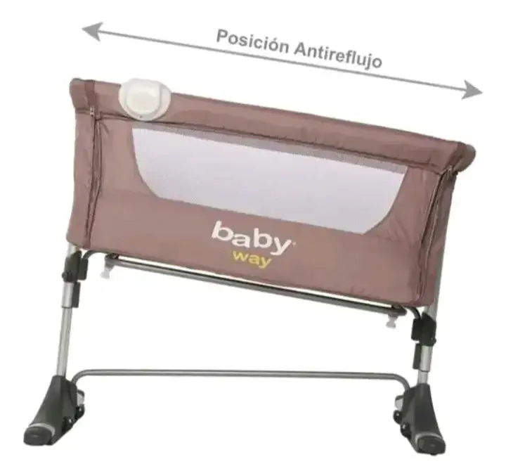 Cuna colecho Baby Way con posición antirreflujo - 3