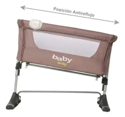 Cuna colecho Baby Way con posición antirreflujo - miniatura 3