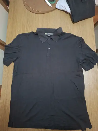Polera Polo Negra Robert Barakett Talla XL - miniatura 1