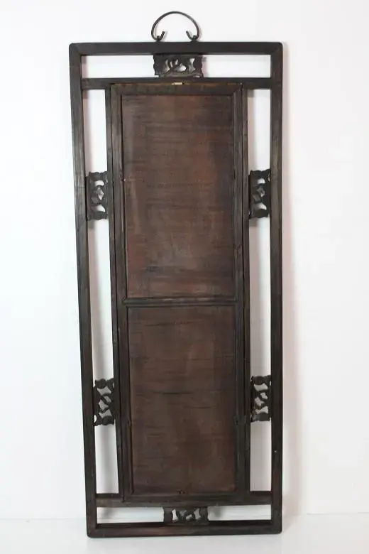 Cuadro decorativo oriental con marco de madera - 6