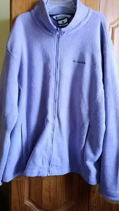 Chaqueta Polar Columbia Morada para Mujer talla 2X - miniatura 1