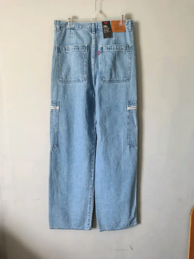 Jeans Levi's High Loose Mujer Azul Claro - 2