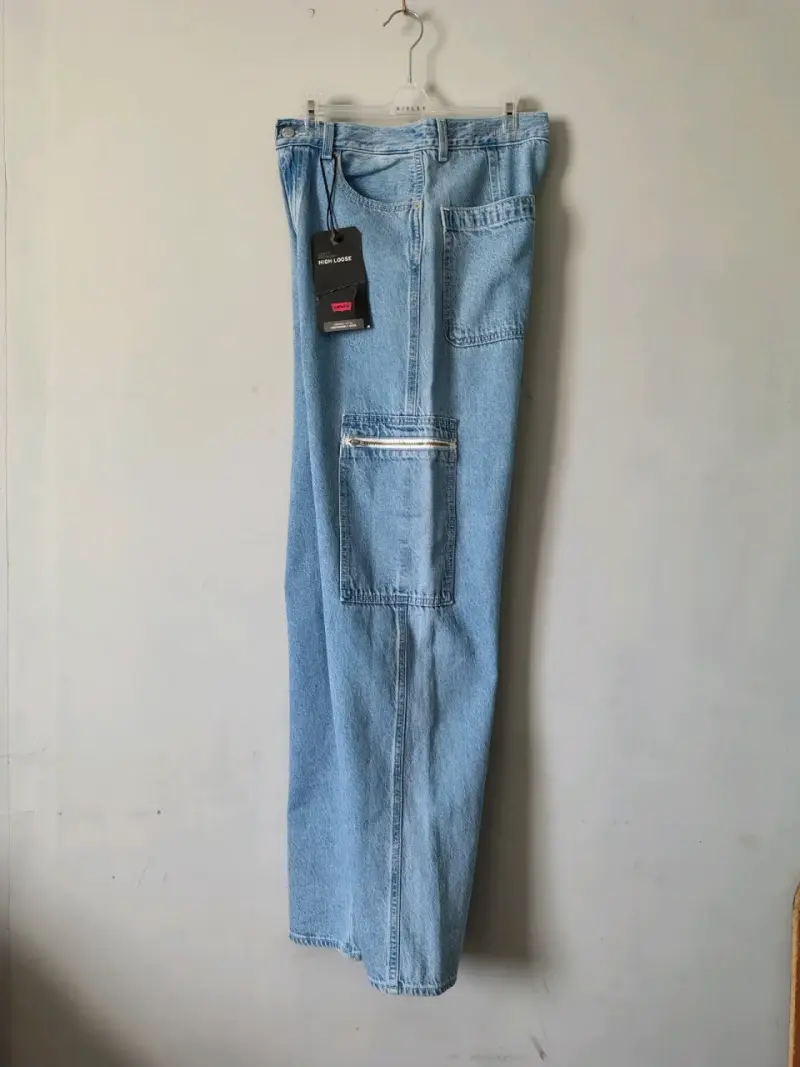 Jeans Levi's High Loose Mujer Azul Claro - 5