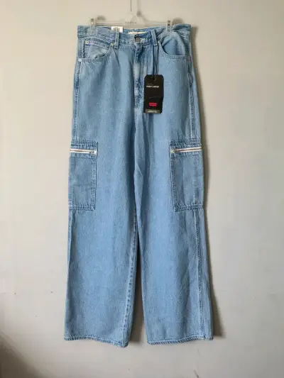 Jeans Levi's High Loose Mujer Azul Claro - miniatura 6
