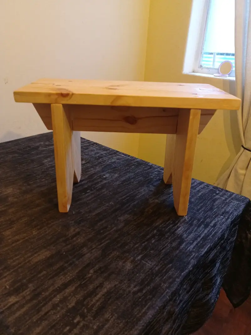 Banco de madera multiuso pequeño - 5