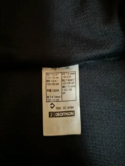 Chaqueta acolchada para niños Quechua azul talla 8 - miniatura 2