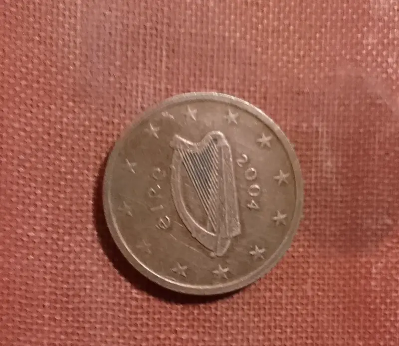 Moneda de 2 centimos de euro de Irlanda 2004 - 1