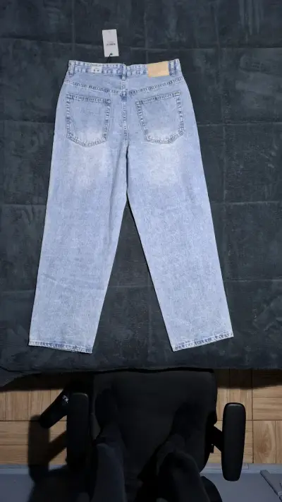Jeans azul claro Bearcliff unisex baggy fit - miniatura 2
