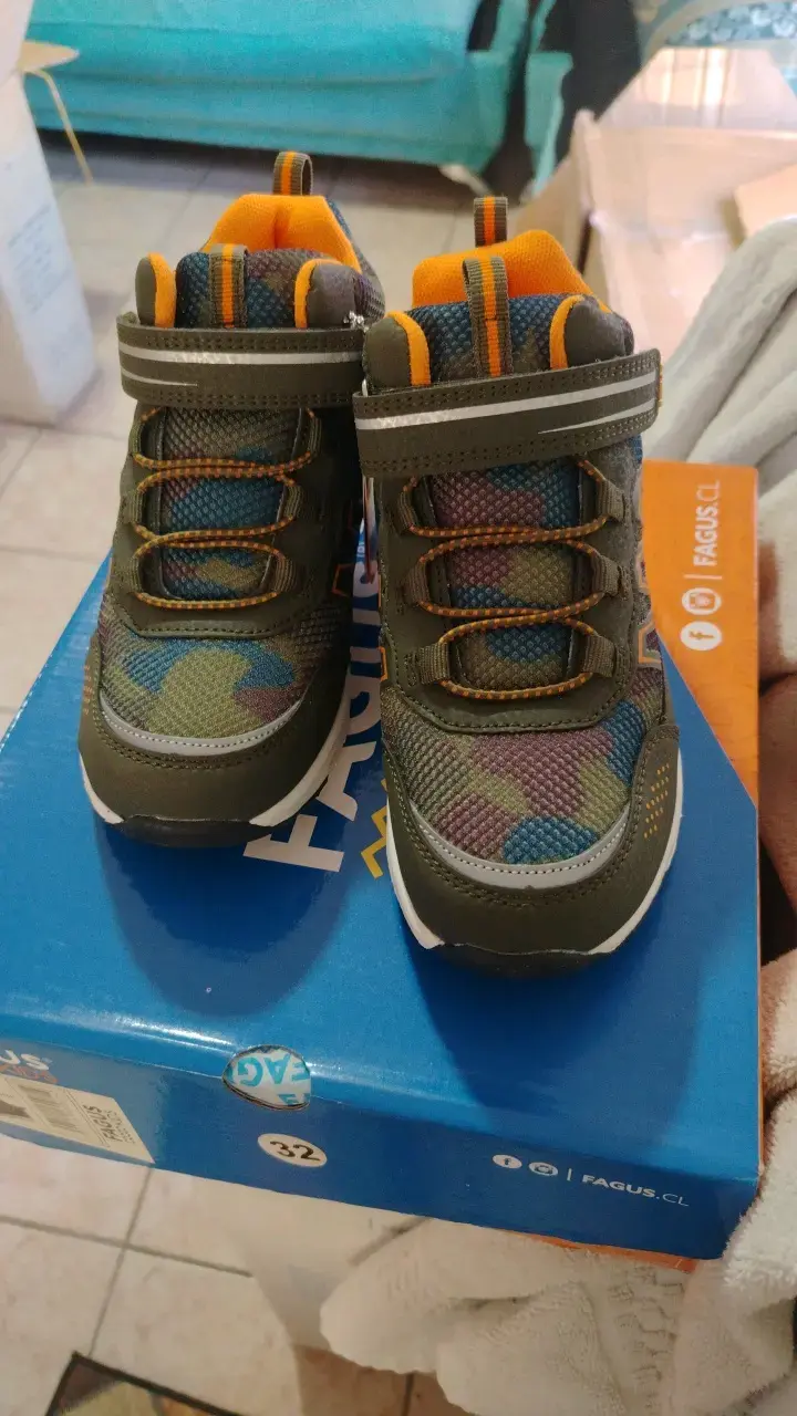 Zapatillas Fagus Kids para niños color verde - 2