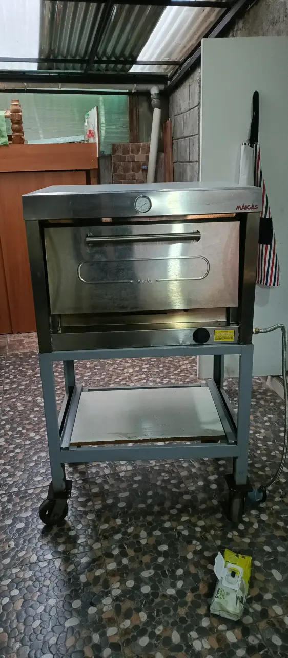 Horno industrial a gas Maigas con termómetro - 1