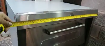 Horno industrial a gas Maigas con termómetro - miniatura 3