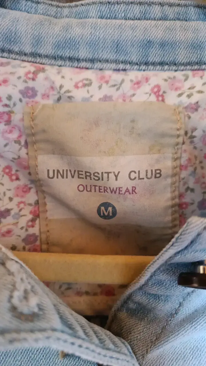 Chaqueta de mezclilla University Club para mujer - 3