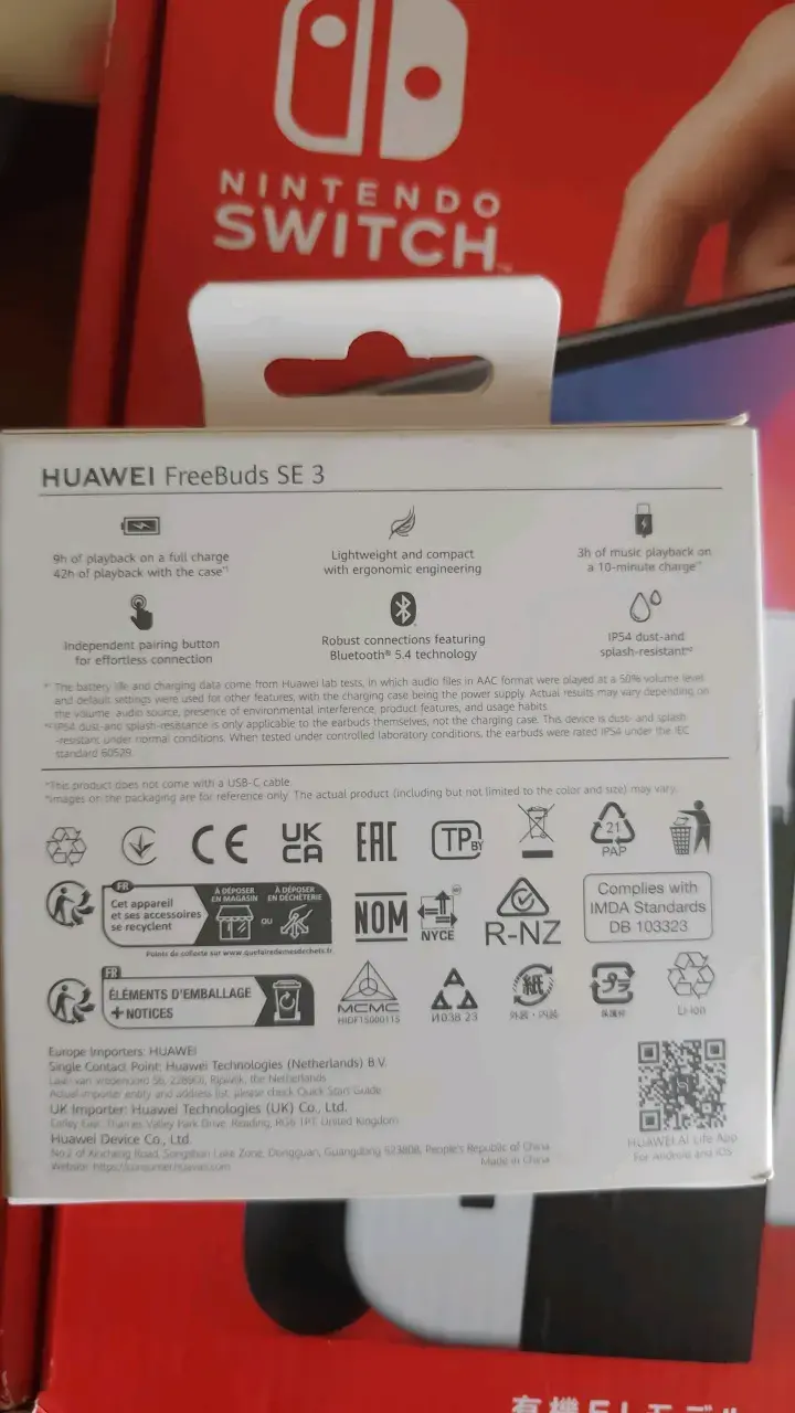 Auriculares Huawei FreeBuds SE 3 con 42h de batería - 4