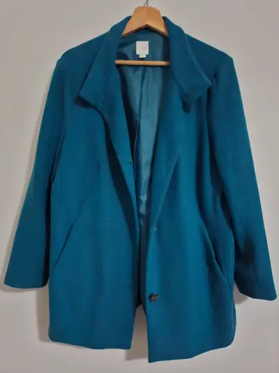 Abrigo azul mujer J.Jill elegante - miniatura 1