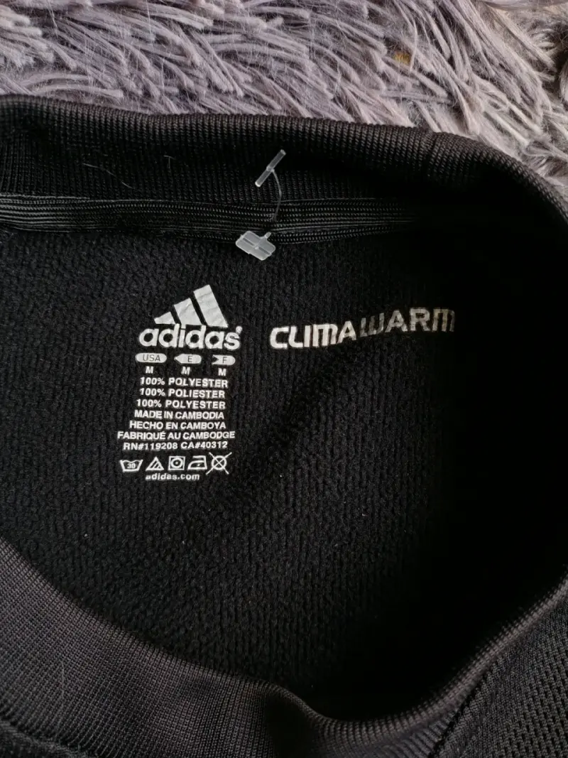 Polerón Adidas Nebraska Negro ClimaWarm - 3