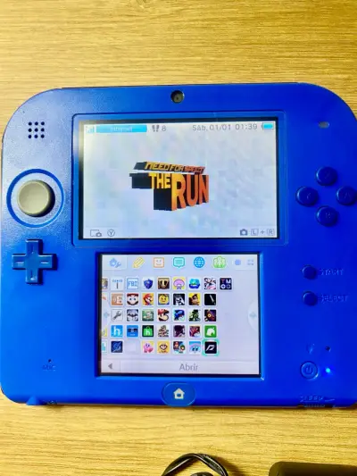 Nintendo 2ds azul. magia 32gb +twilight menu - miniatura 3