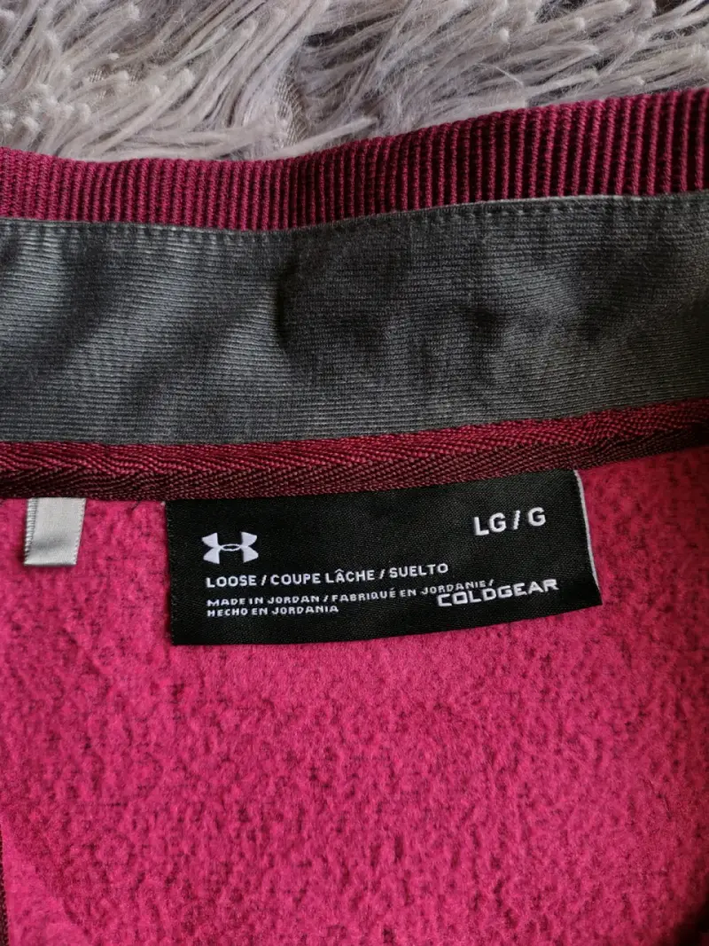 Polerón Under Armour Storm burdeos para hombre - 6