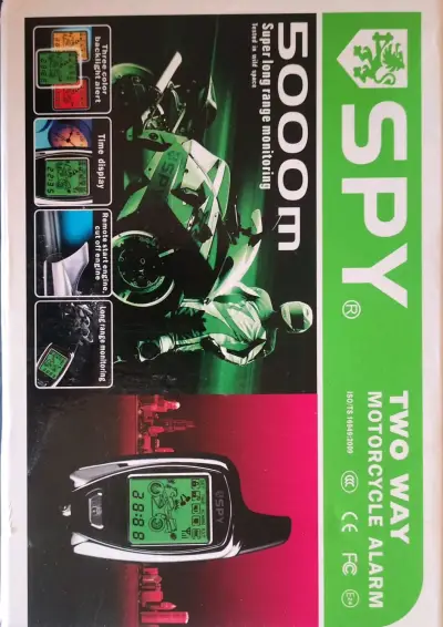 Alarma de Moto de Dos Vías SPY 5000m - miniatura 1