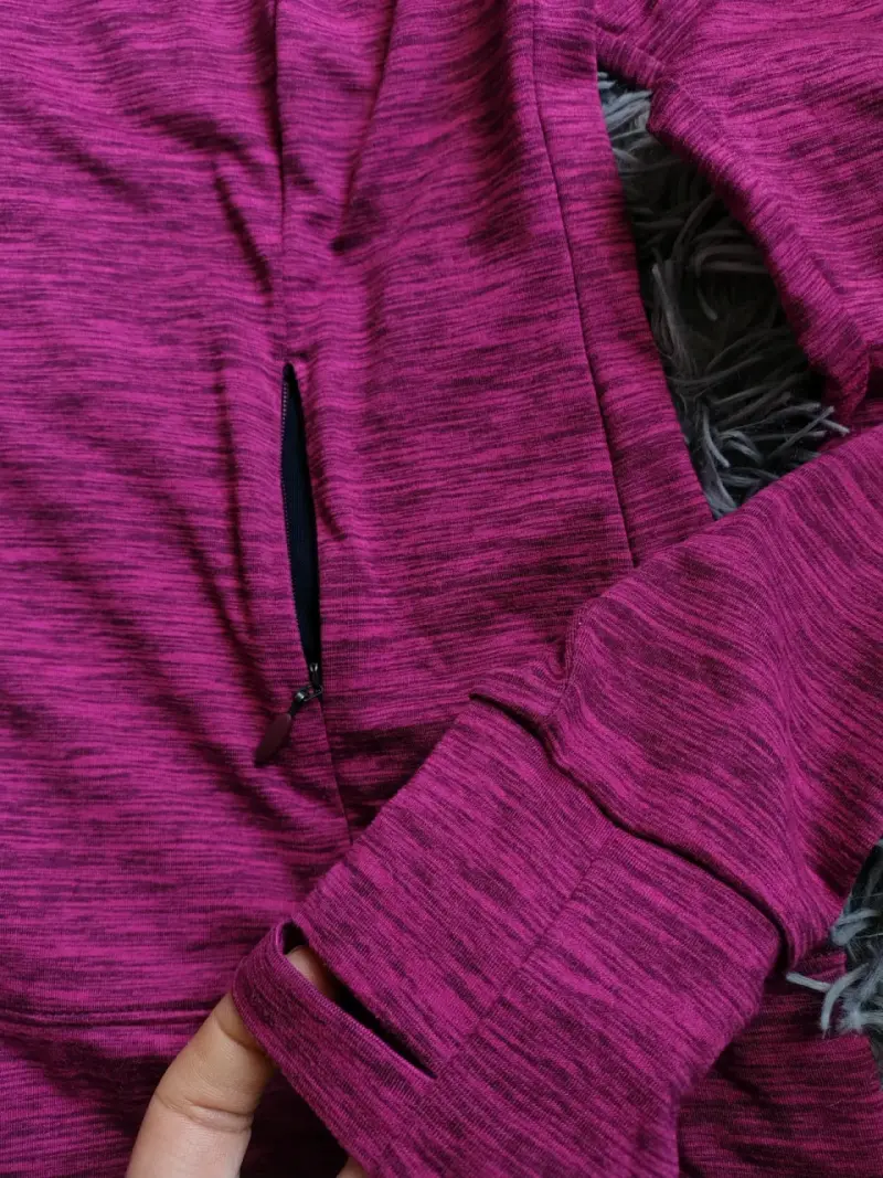 Poleron deportiva Columbia fucsia para mujer - 3