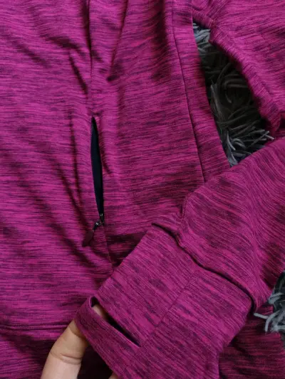 Poleron deportiva Columbia fucsia para mujer - miniatura 3