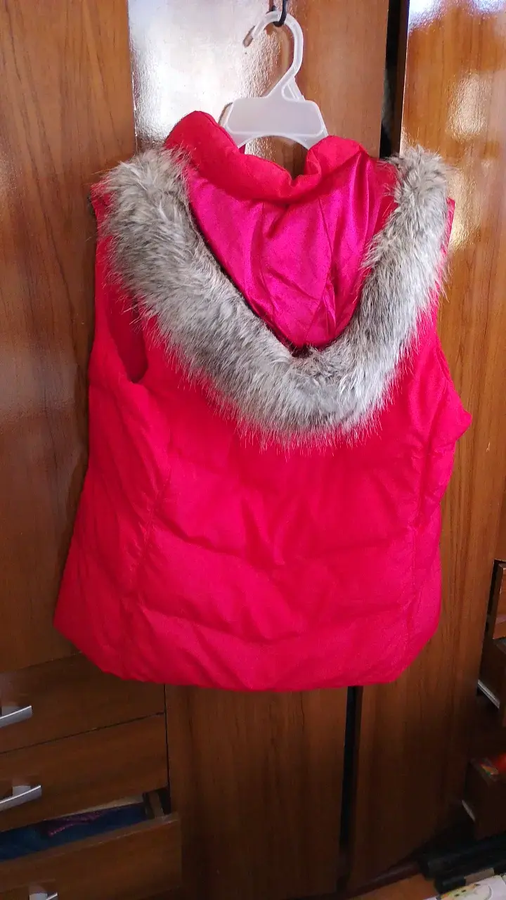 Chaleco sin mangas rojo Banana Republic - 2
