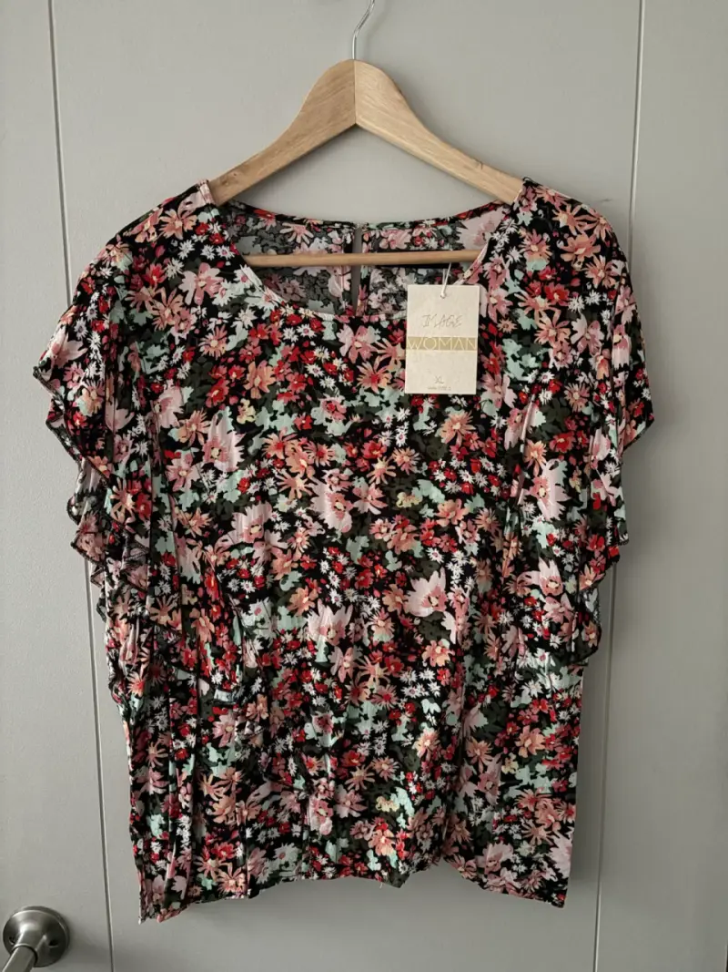 Blusa floral mujer Image Woman talla XL - 1