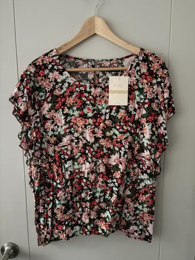 Blusa floral mujer Image Woman talla XL - miniatura 1