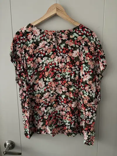 Blusa floral mujer Image Woman talla XL - miniatura 3