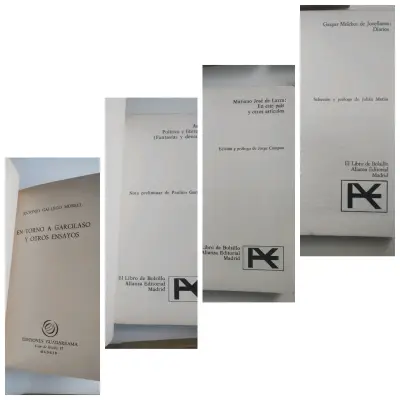 Lote de 4 libros clásicos de ensayo y literatura - miniatura 2