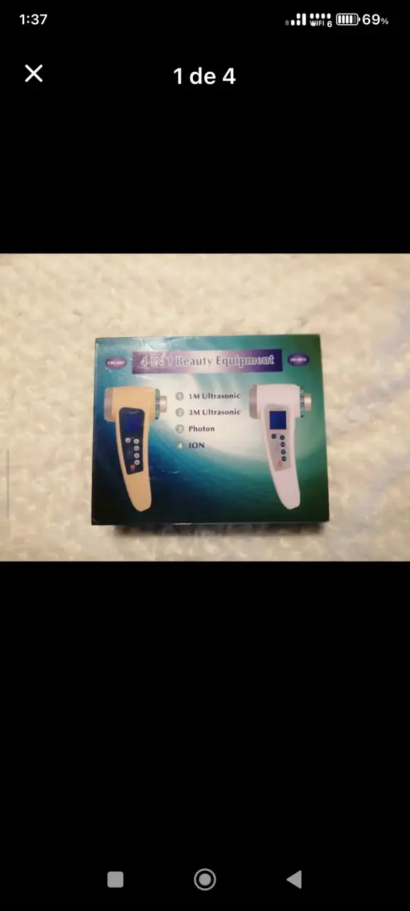 Dispositivo de Belleza 4 en 1 Ultrasónico - 2