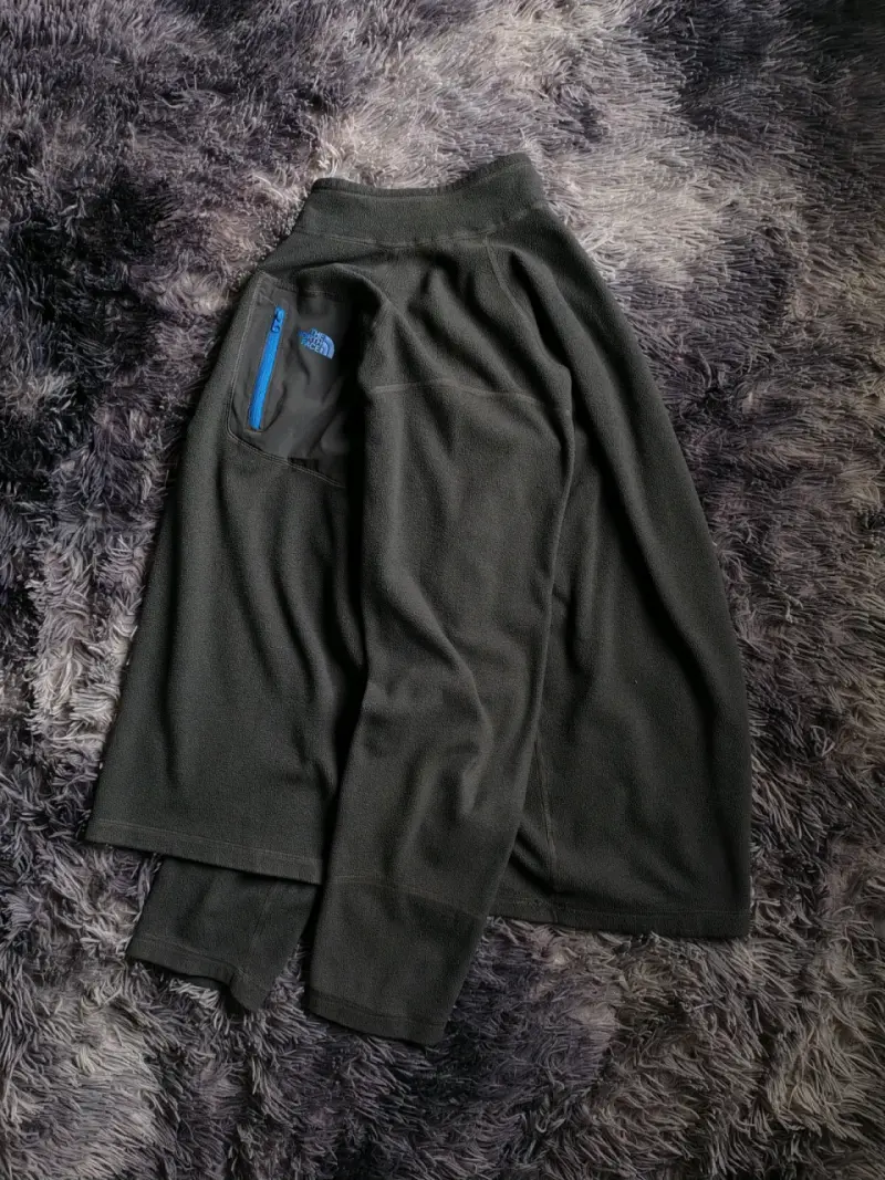 Polar The North Face negro con cierre azul - 2