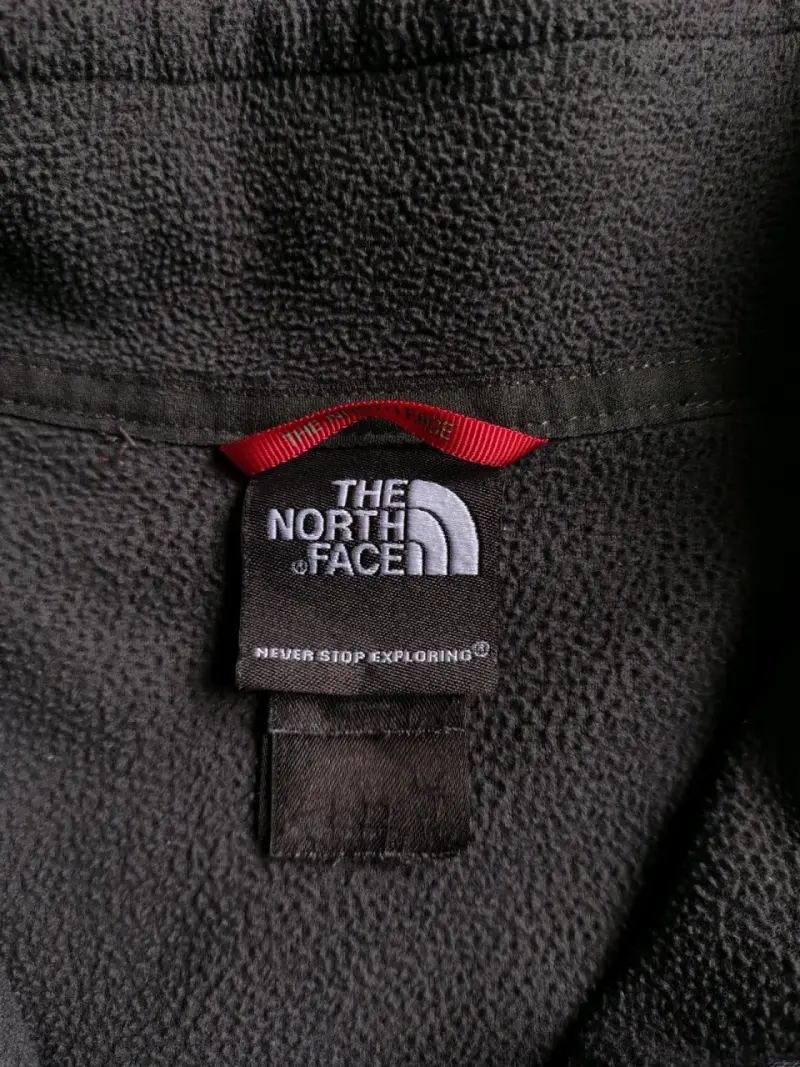 Polar The North Face negro con cierre azul - 4