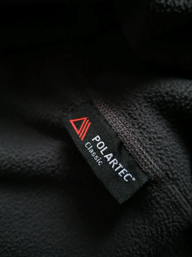 Polar The North Face negro con cierre azul - 5