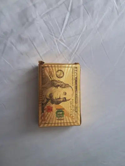 Baraja de Cartas Doradas con Certificado - miniatura 2