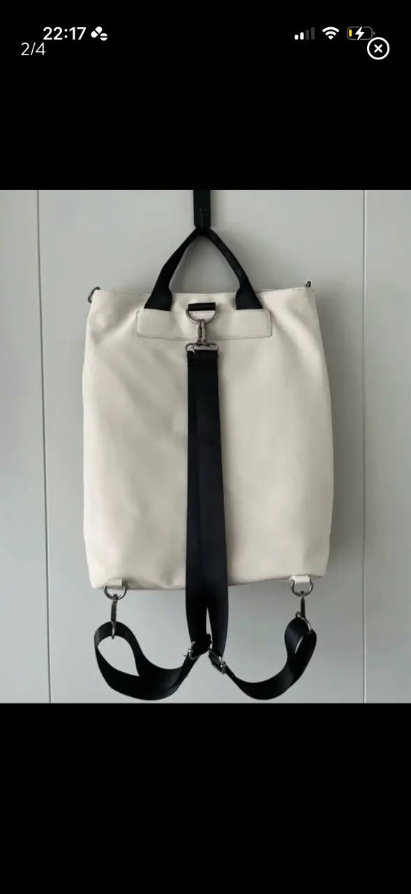 Mochila beige notebook Humana - 2