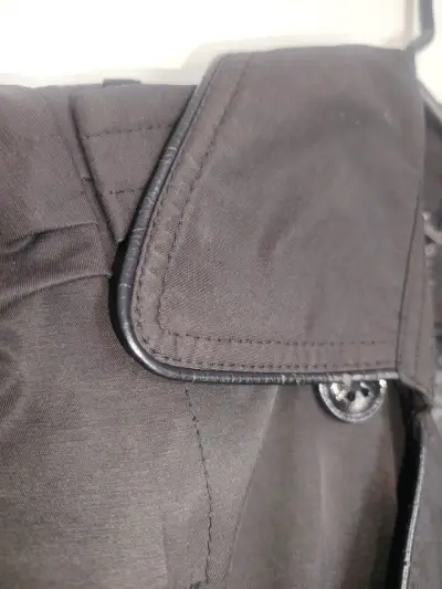 Trench Abrigo negro mujer Mossimo - miniatura 3