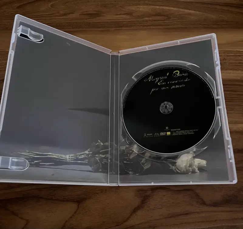 DVD Miguel Bosé En Concierto Por Vos Muero - 2
