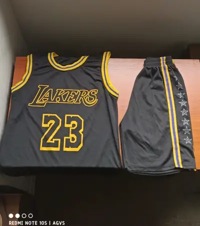 Conjunto de Baloncesto Lakers #23 James Talla S - miniatura 1