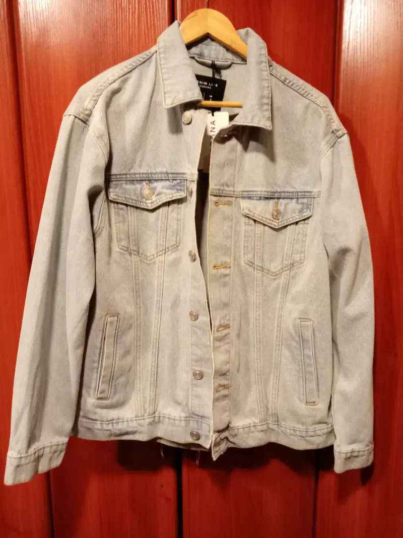 Chaqueta de mezclilla talla L - 1