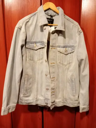 Chaqueta de mezclilla talla L - miniatura 1