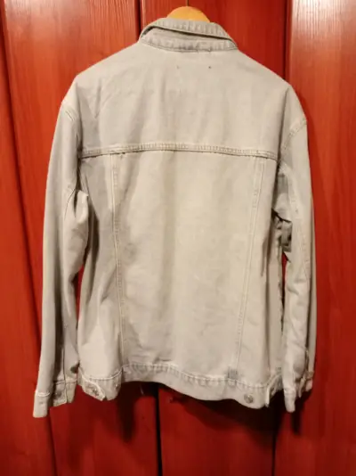 Chaqueta de mezclilla talla L - miniatura 2