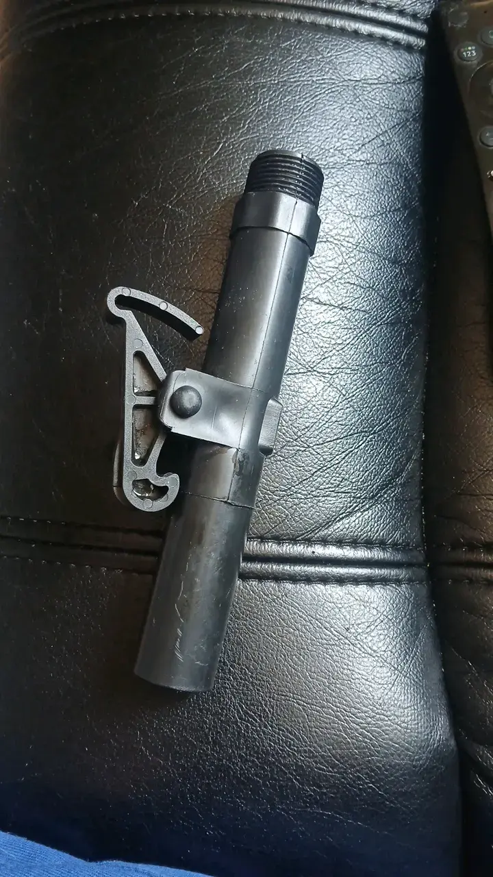 Adaptador de manguera de riego negro - 2