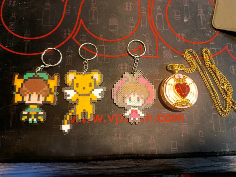 Llaveros y reloj de Sakura Card Captor - 1