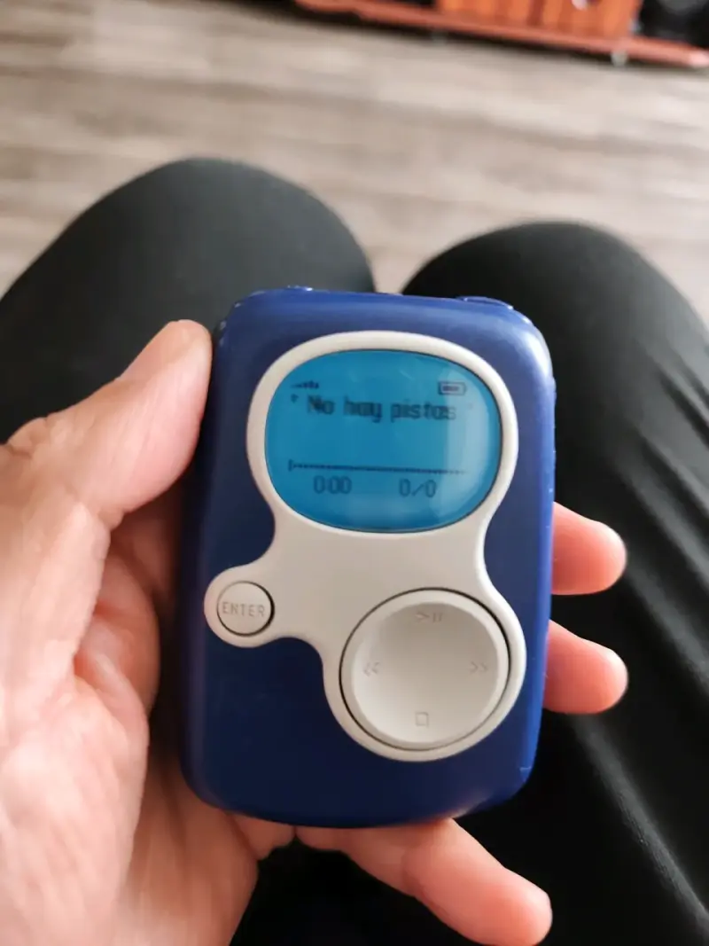 Reproductor MP3 Rio S10 portátil azul - 2