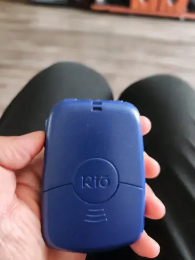 Reproductor MP3 Rio S10 portátil azul - miniatura 3